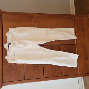 Women white denim jeans
